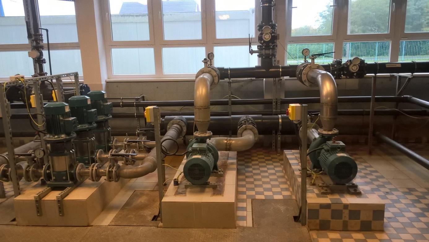 Vízműtelep Gergelyiugornya technológia felújítás