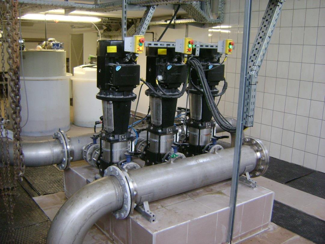 Vízműtelep Golop komplett technológia felújítás